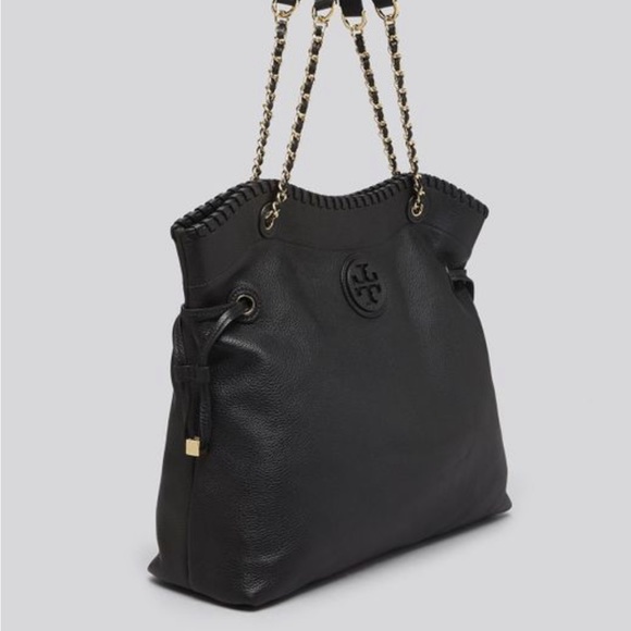 Slouchy Tory Burch Hobo Tote - Picture 9 of 9